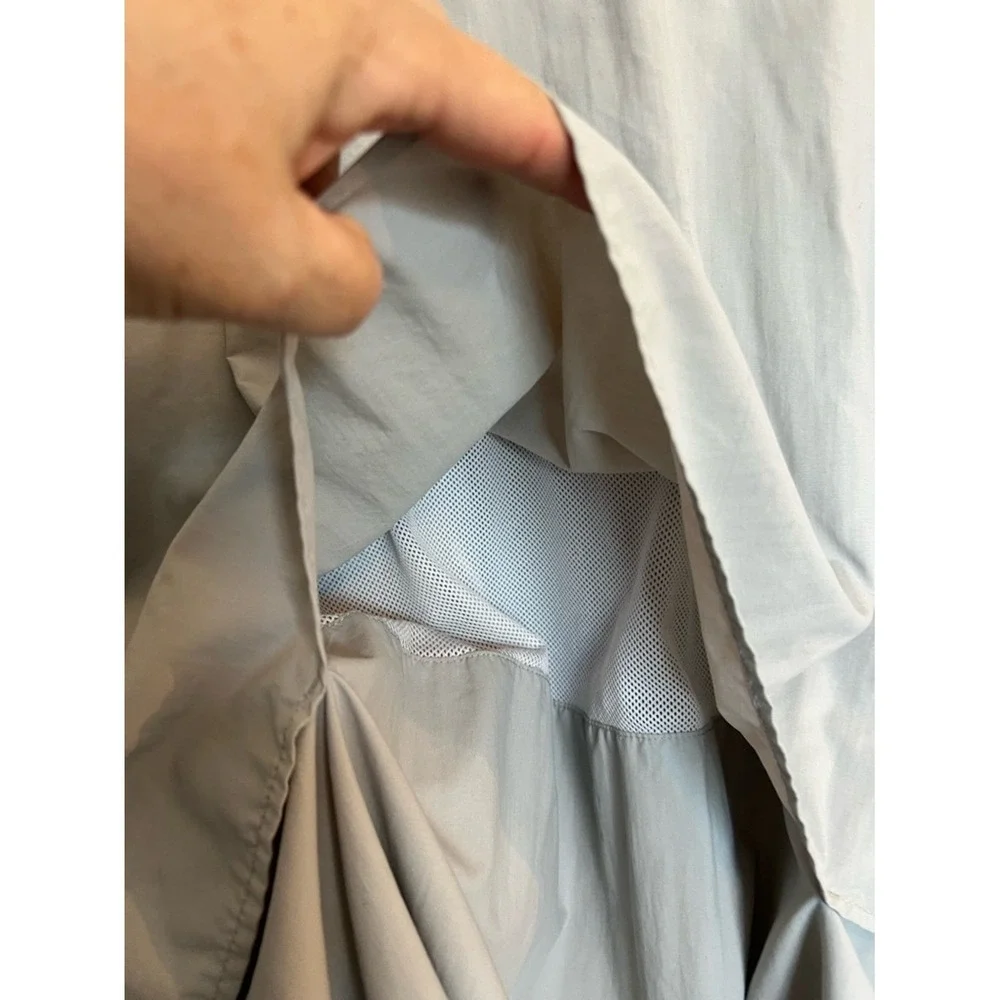 Magellan Men's Light Gray Short-Sleeve‎ Button-Up Shirt Laguna Madre Size 4X